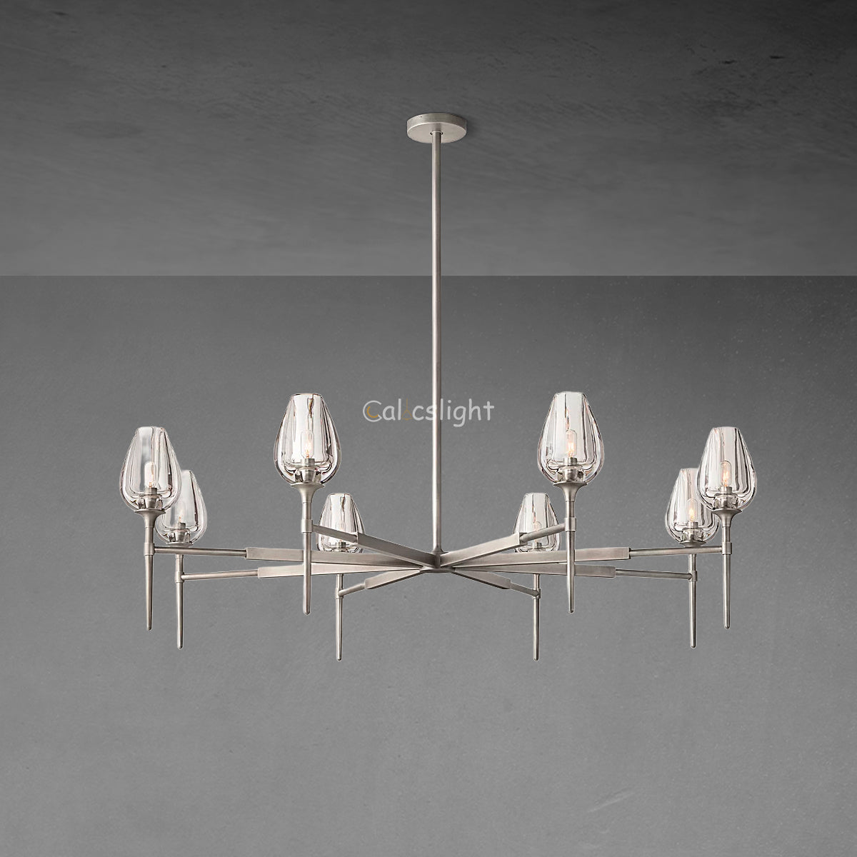 Tulip Round Chandelier 54"