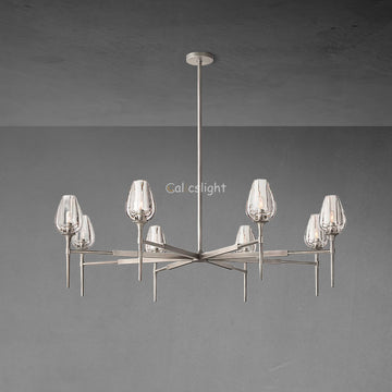 Tulip Round Chandelier 54"