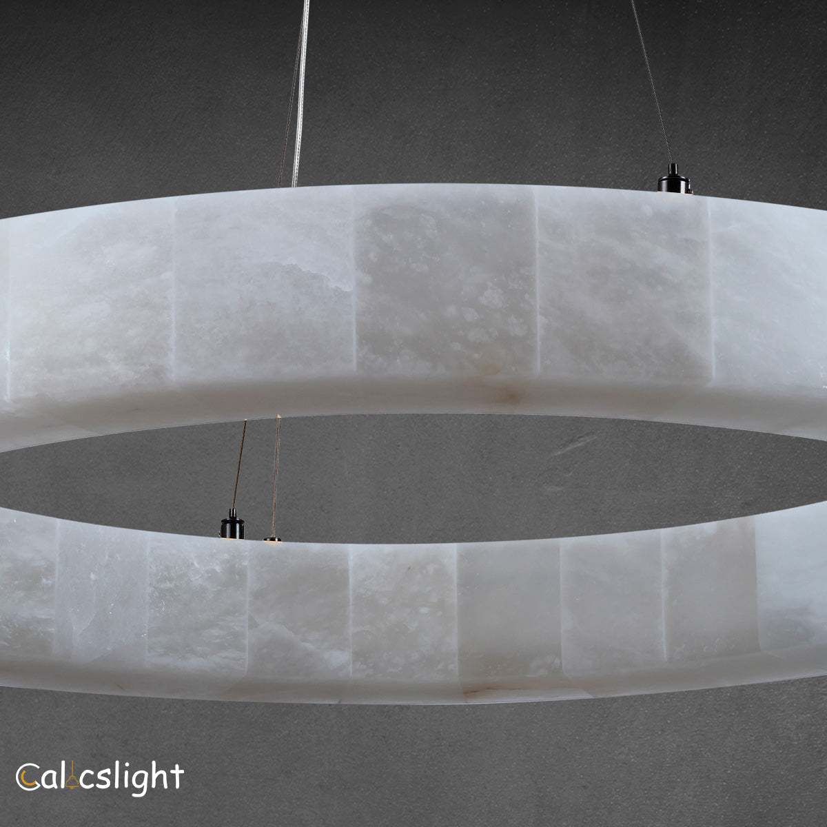 Rivage Lueur Two-Tier Round Chandelier 60"