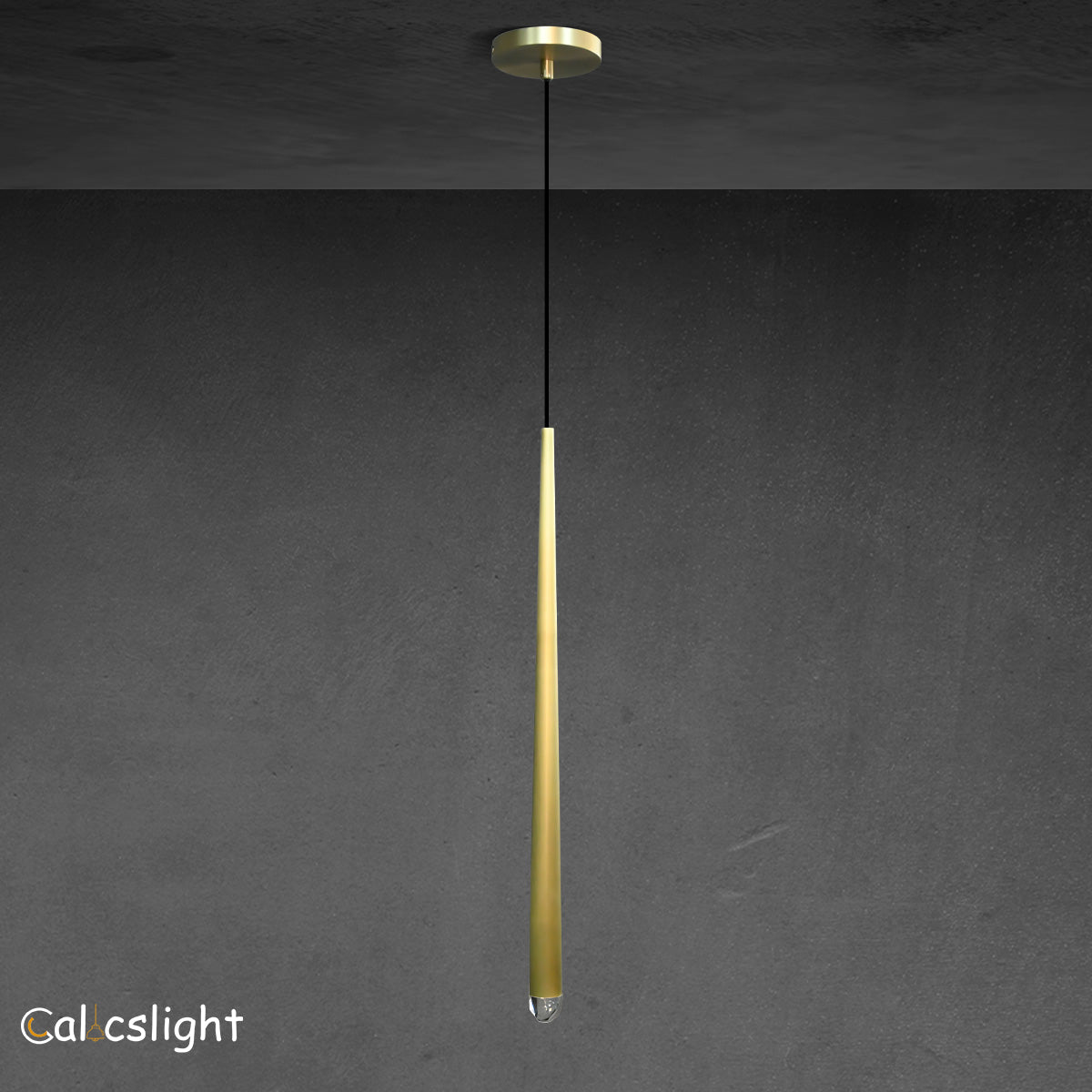 Aureline Brass Pendant Light