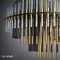 Emile Industrial Wind Round Chandelier 24