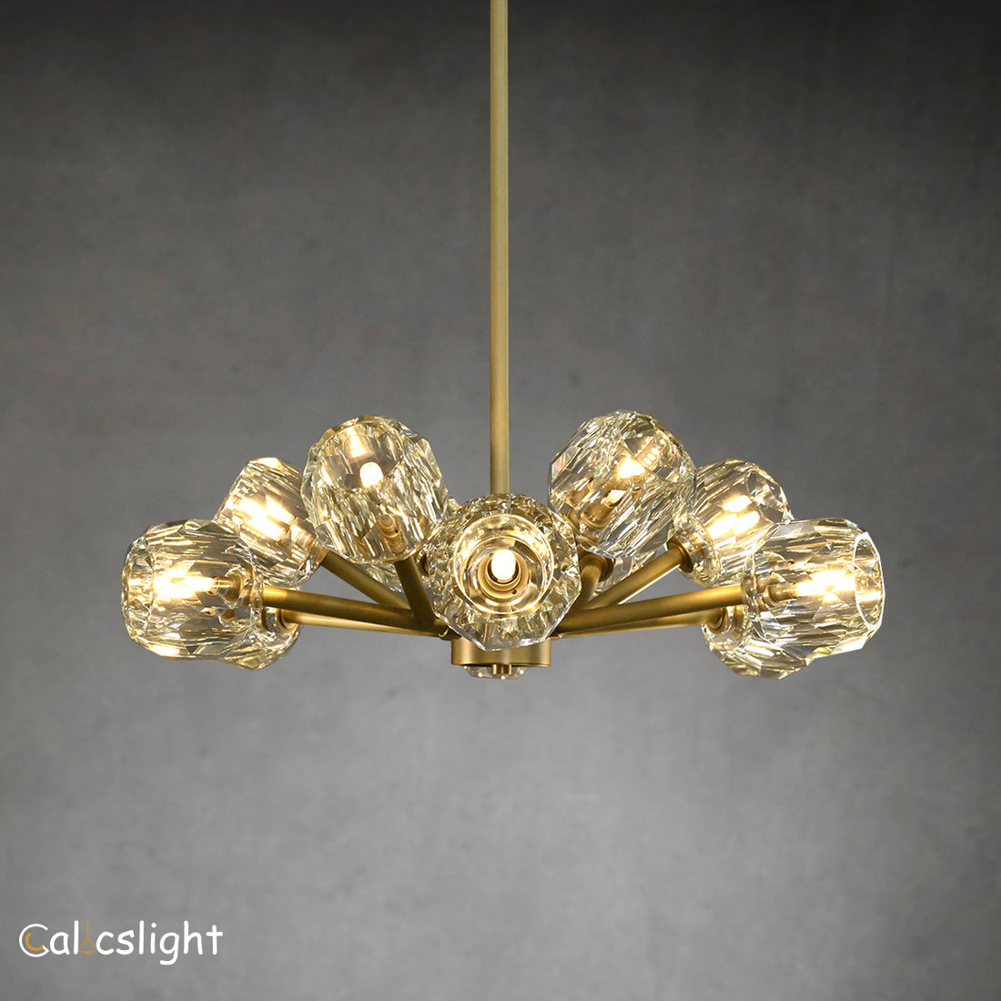 Boule De Crystal Ball Round Chandelier 24"