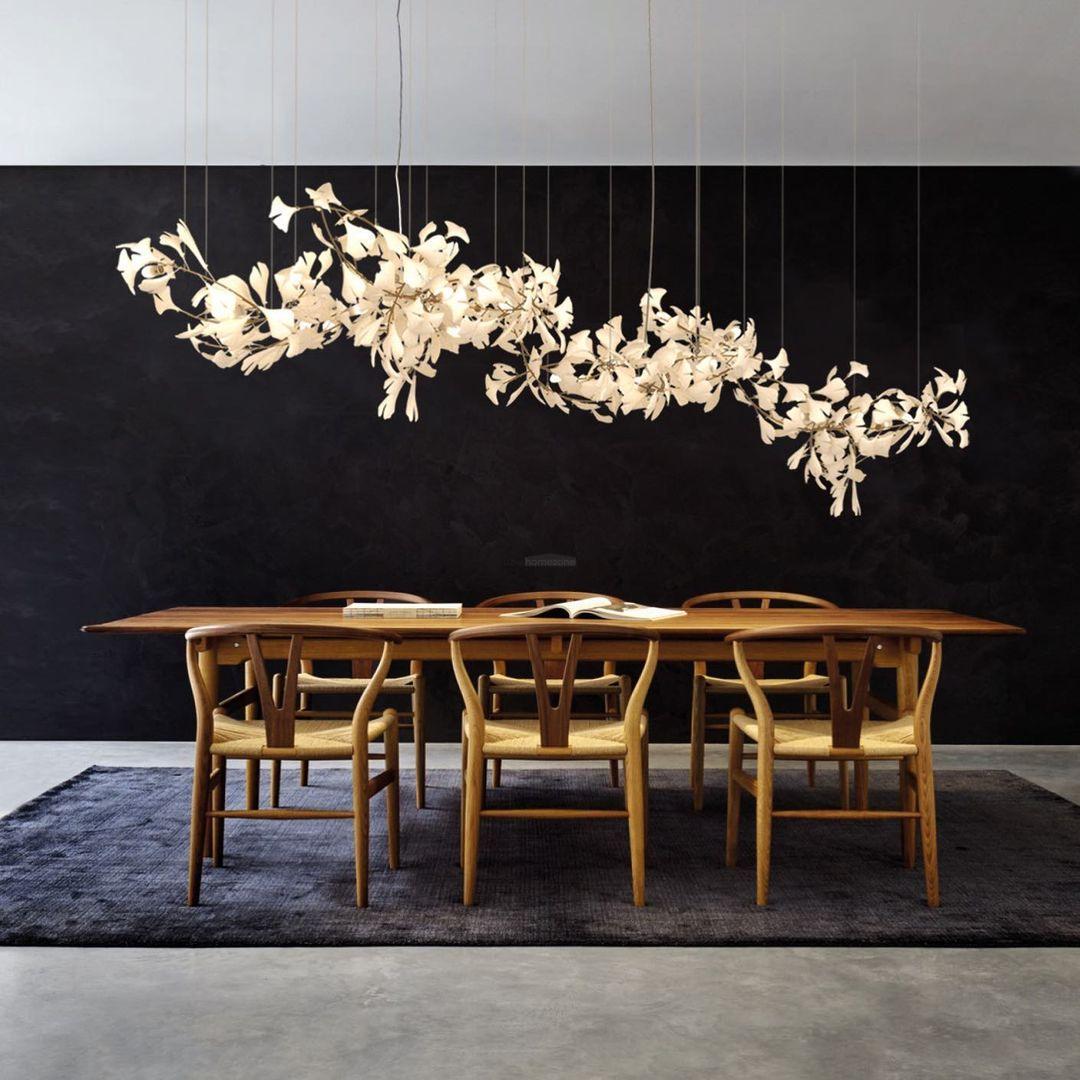 Ginkgo Chandelier Style E