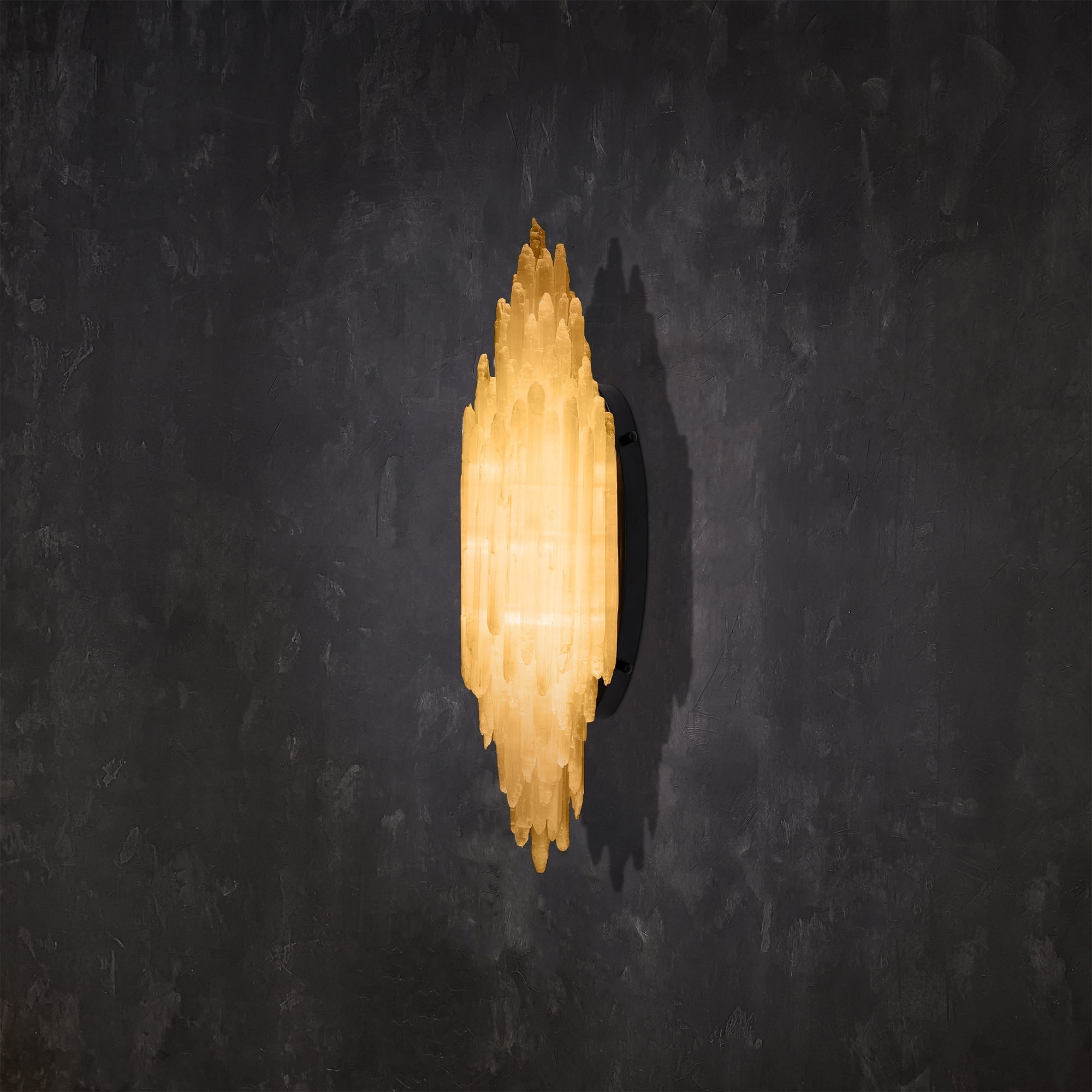 Selenite Wall Sconce