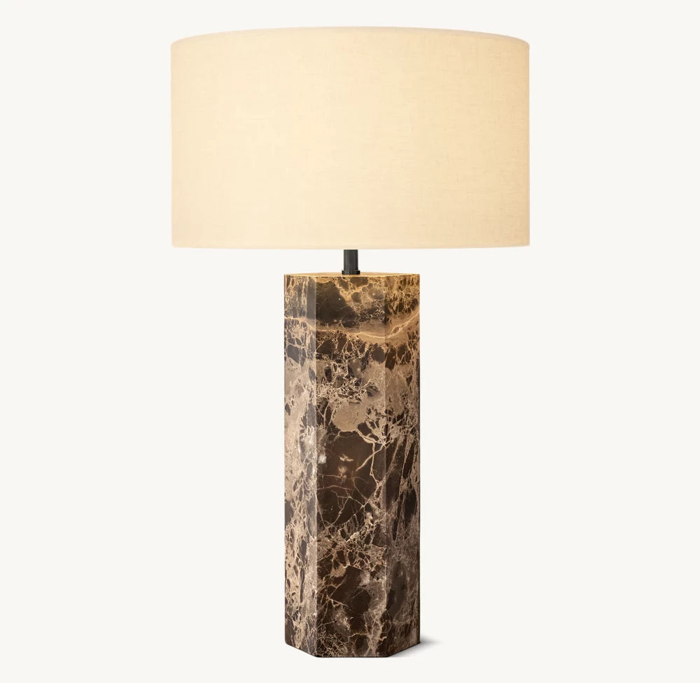 Sarezza Hexagonal Table Lamp