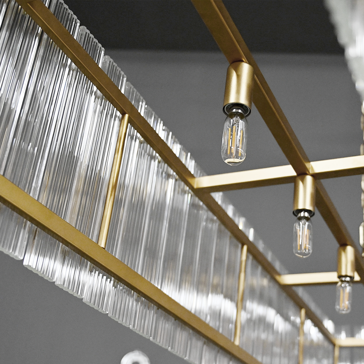San Marco Rectangular Chandelier 54"