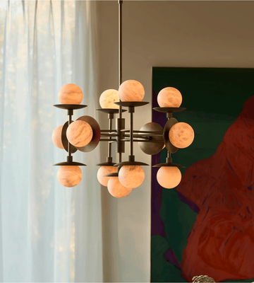 Cara Alabaster Chandelier