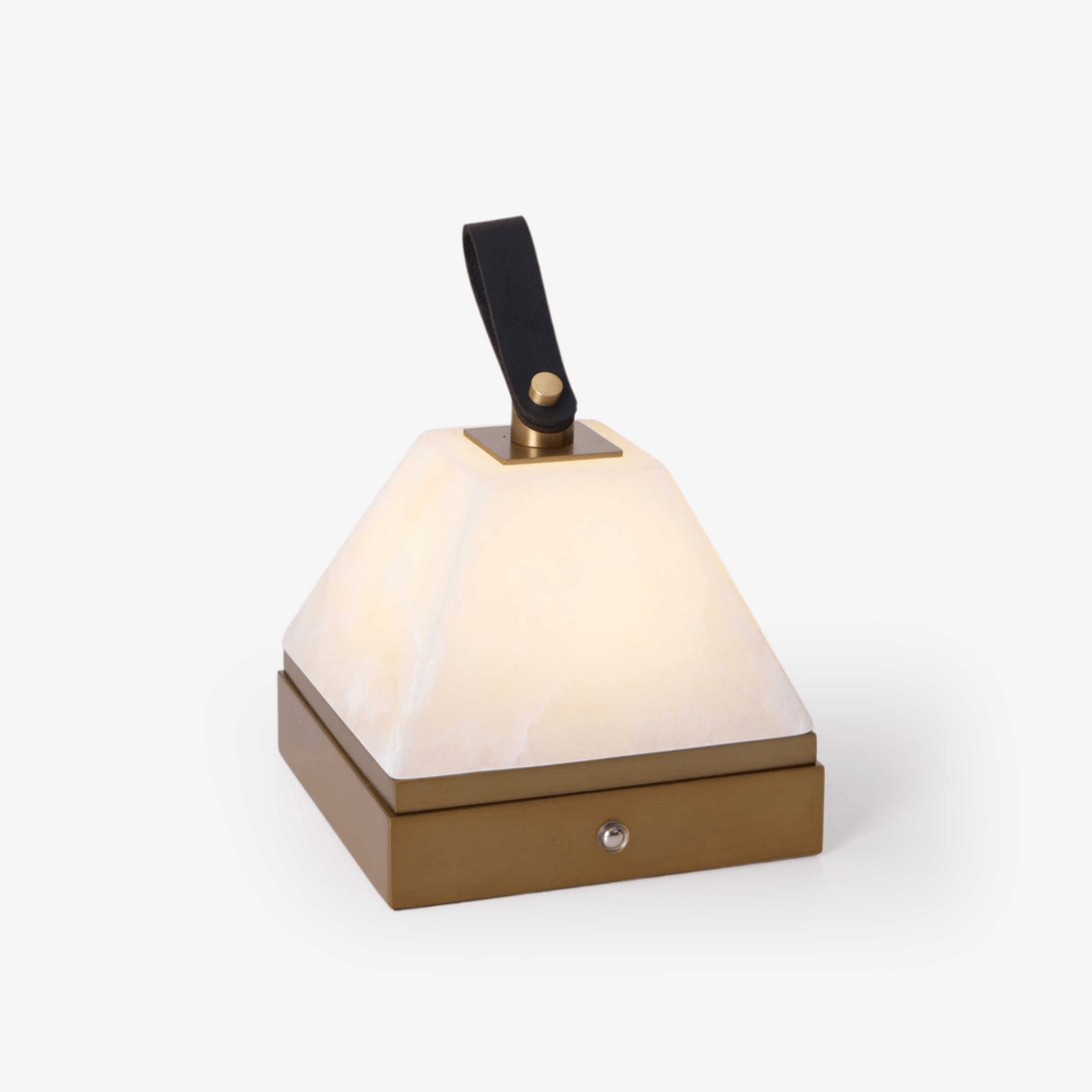 Luma Cube Portable Alabaster Table Lamp