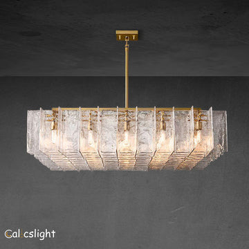 Lattica Square Chandelier 60" 25-Lights