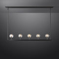 Bille De Crystal Ball Linear Chandelier 48