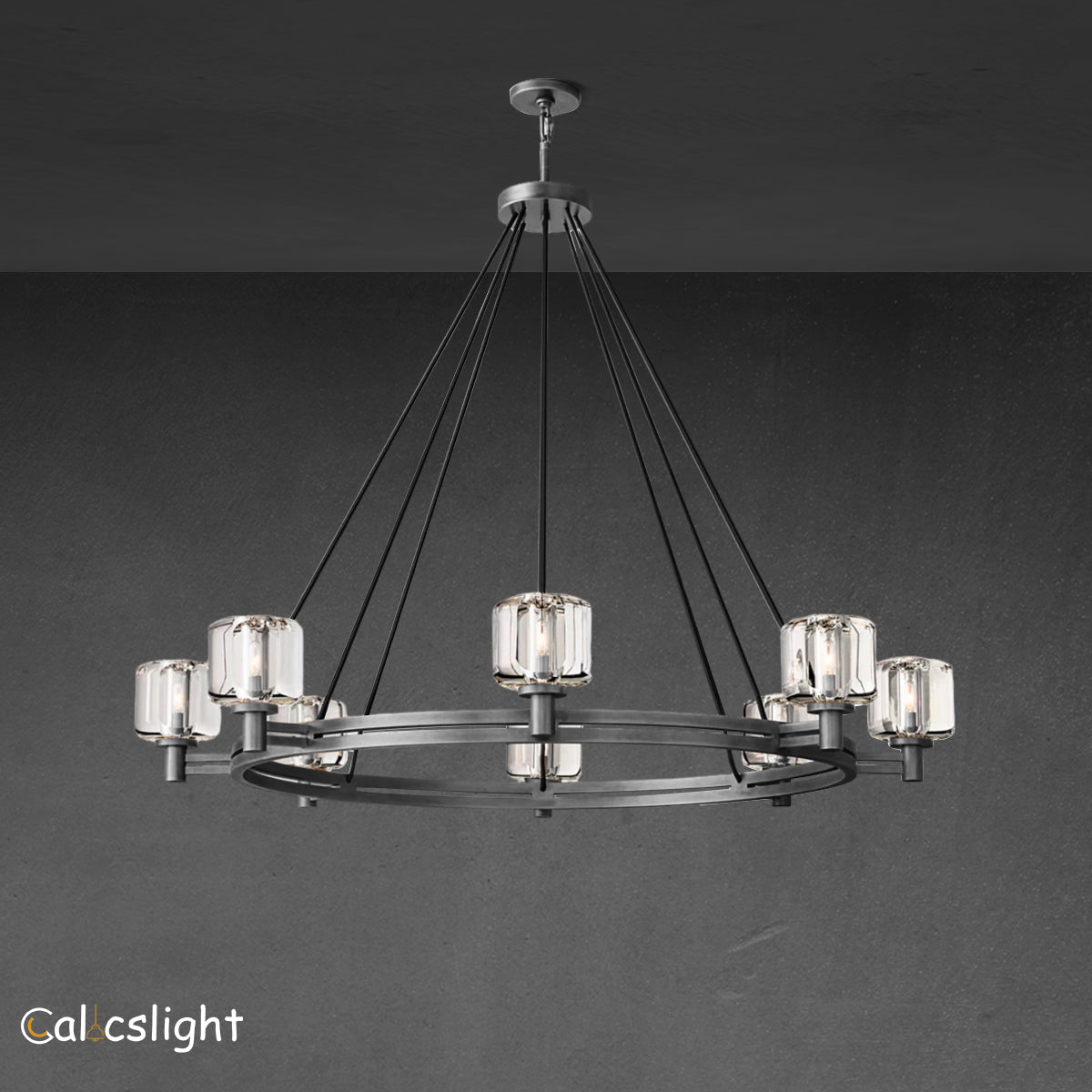 Demaret Round Chandelier 60"