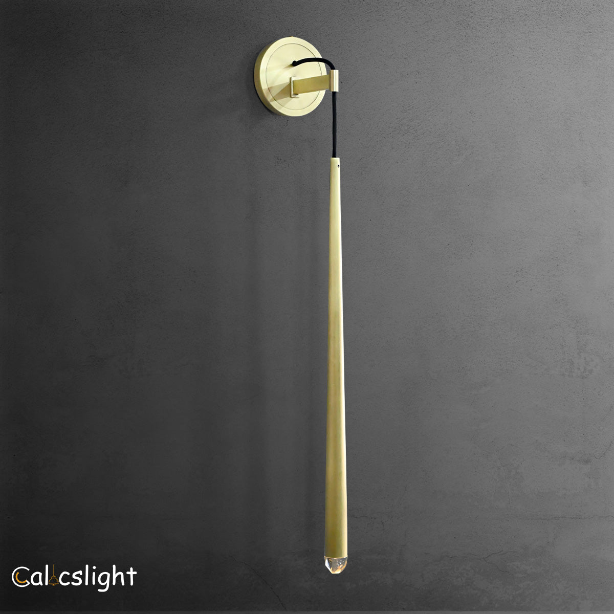 Aureline Brass Grand Sconce 38"H