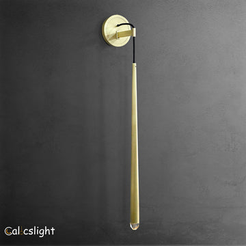 Aureline Brass Grand Sconce 38"H