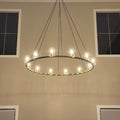 pauillac Clear Glass Round Chandelier 60