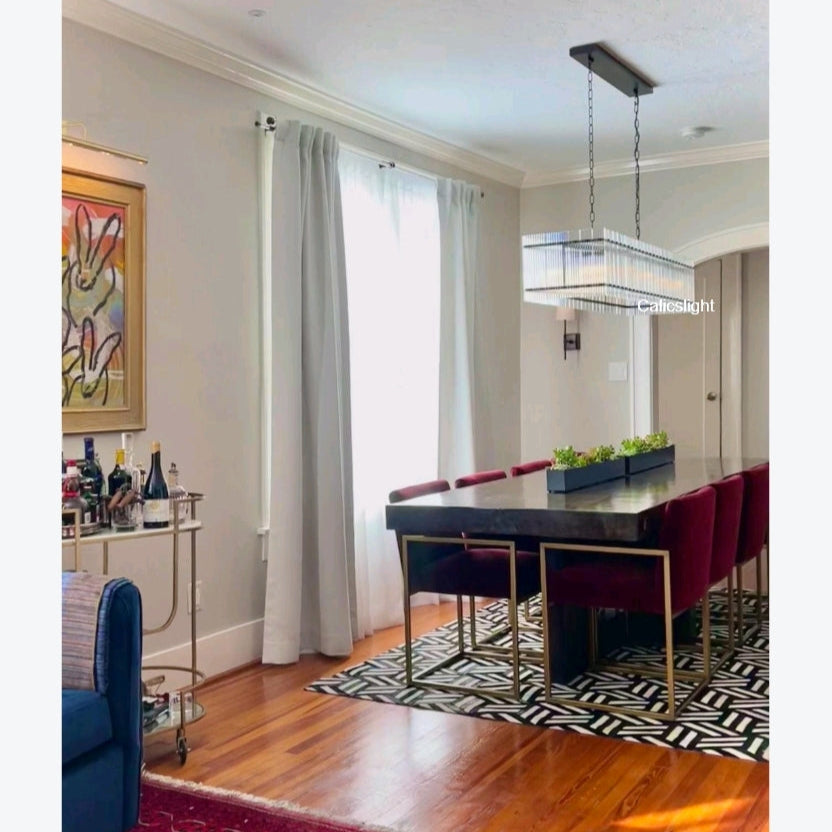 San Marco Rectangular Chandelier 54"