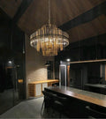 Emile Industrial Wind Round Chandelier 24