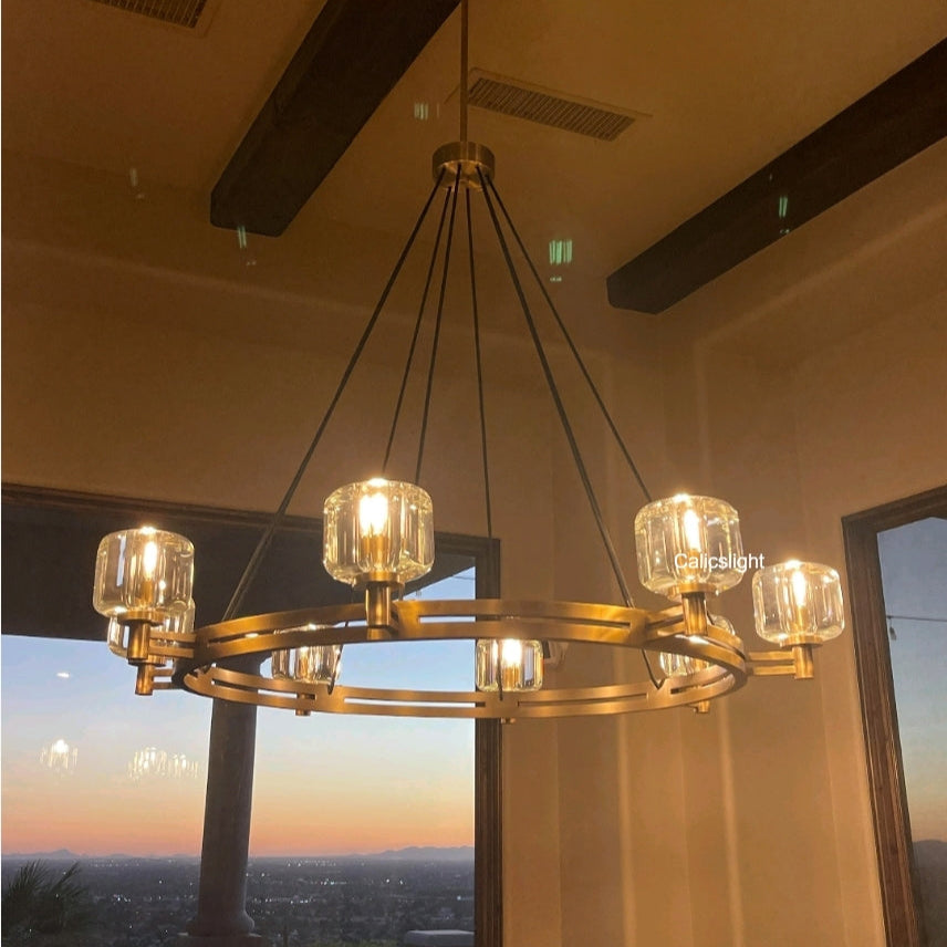 Demaret Round Chandelier 60"