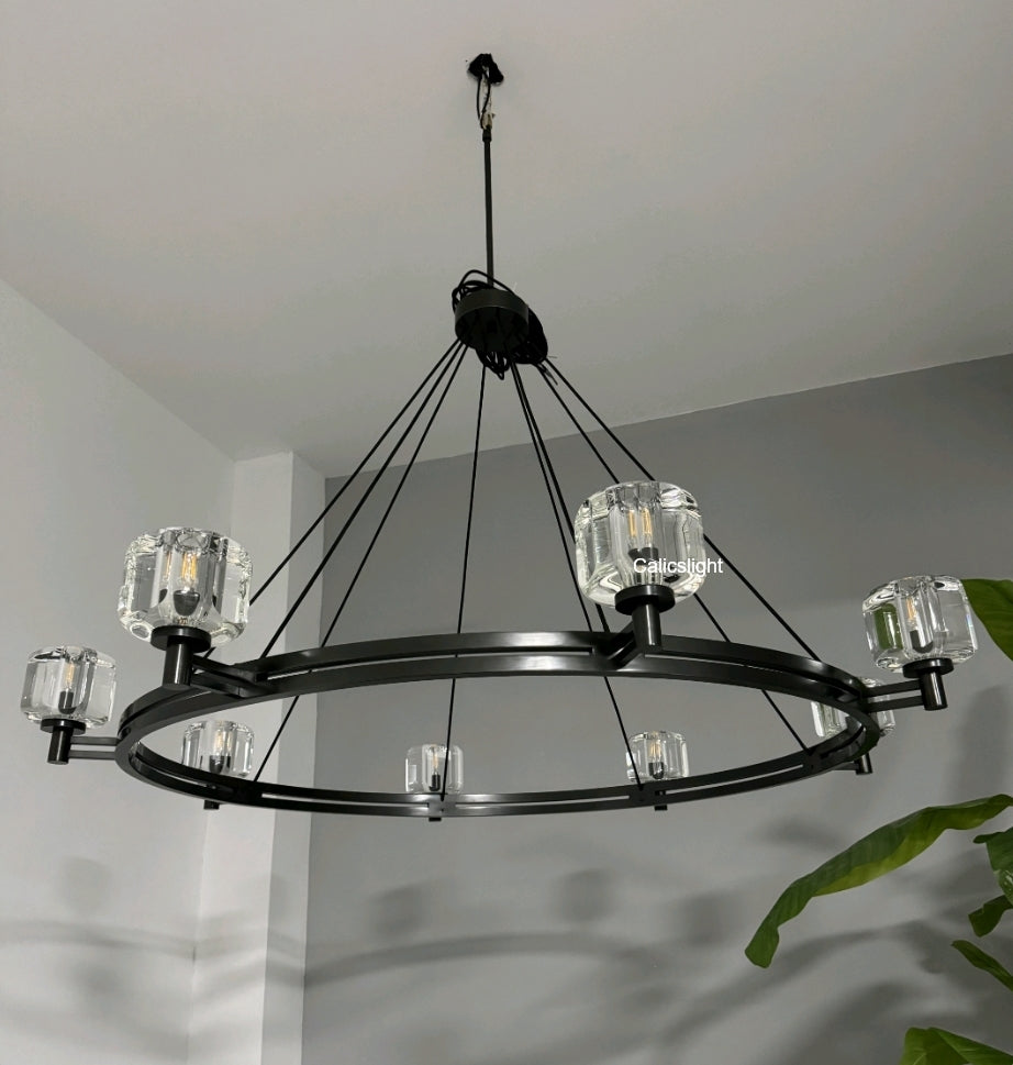 Demaret Round Chandelier 60"