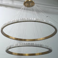 Avalon Alabaster 2 Layer Chandelier