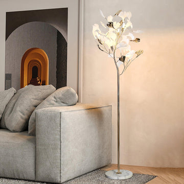 Ginkgo Leaves Floor Lamp