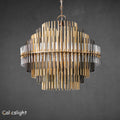Emile Industrial Wind Round Chandelier 24