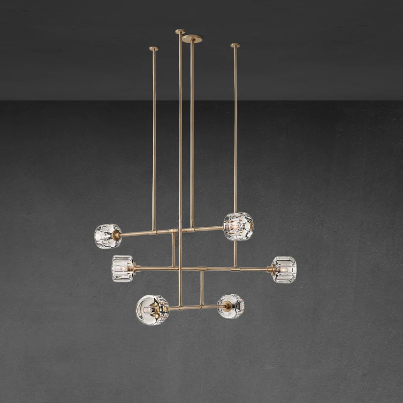 Durane Mobile Round Chandelier 48" 62"