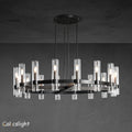 Ravelle Glass Round Chandelier 48