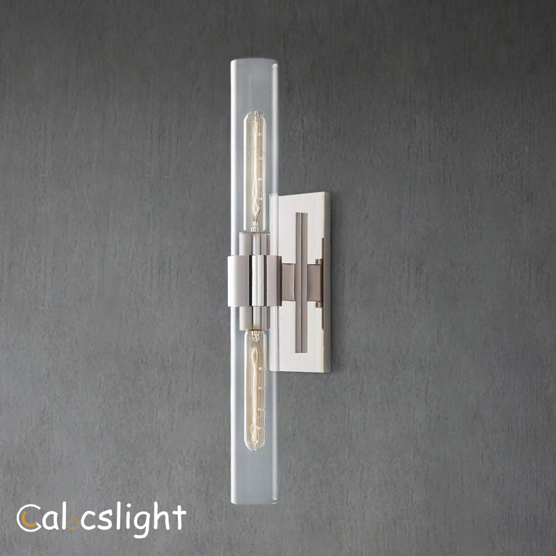 Ravelle Glass Linear Wall Sconce 23”H