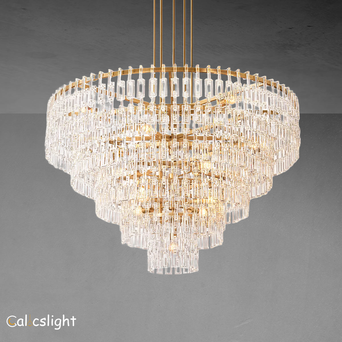 Marignan Tiered Round Chandelier 60"