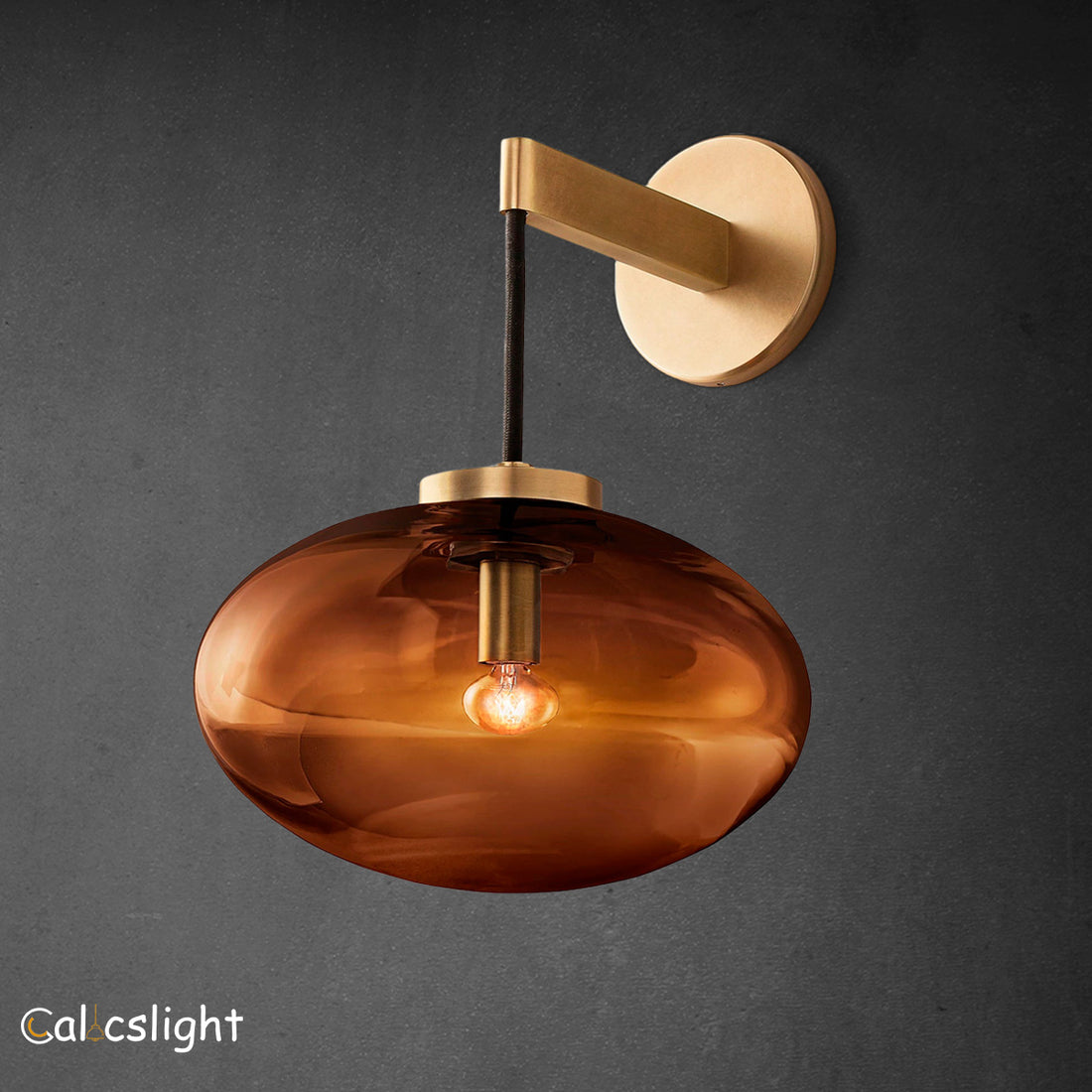 Cabrelle Glass Wall Sconce