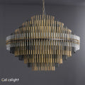 Emile Industrial Wind Round Chandelier 24
