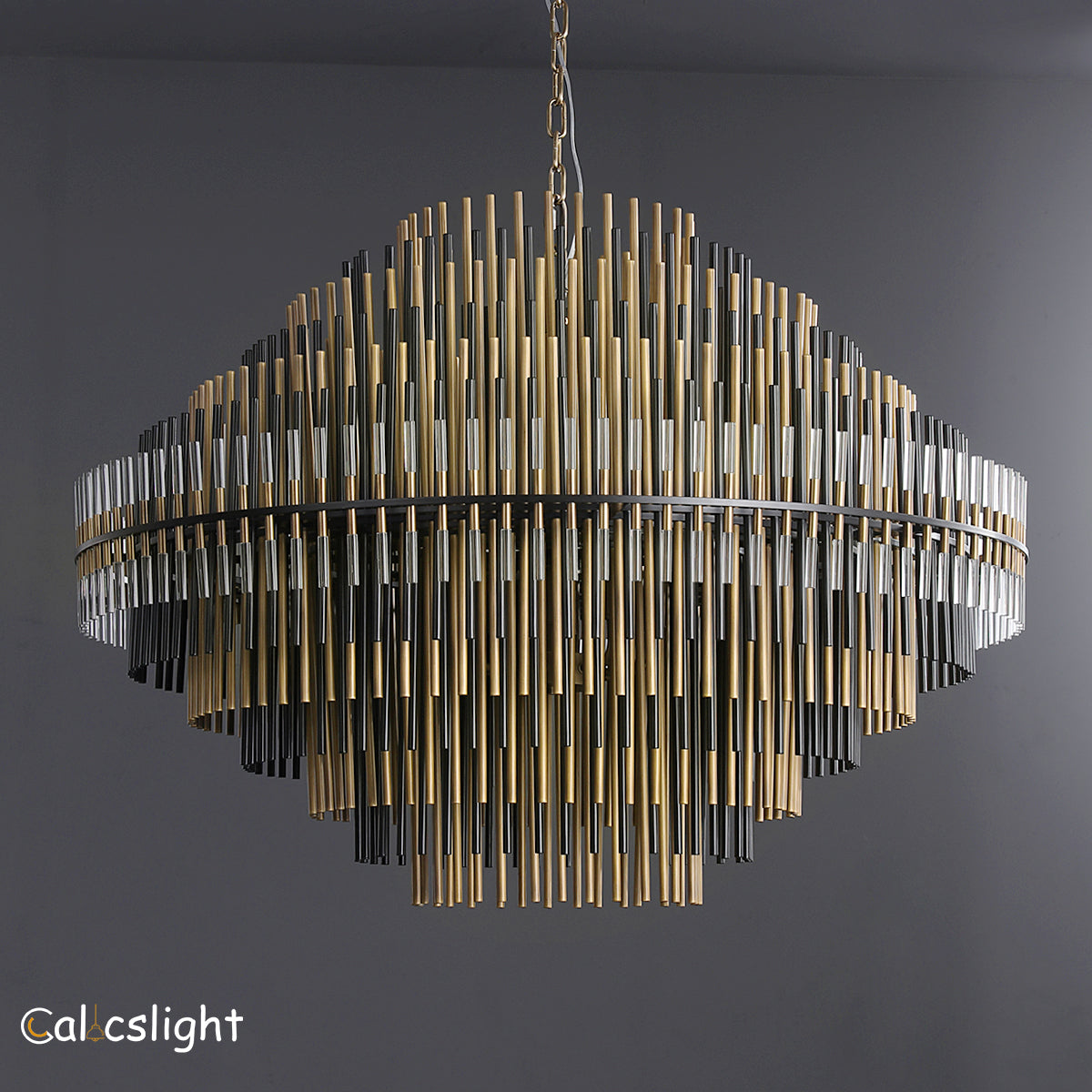 Emile Industrial Wind Round Chandelier 24" 32" 42"