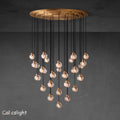 Pearl Round Chandelier 48
