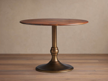 Jacob Bistro Table with Wade Base