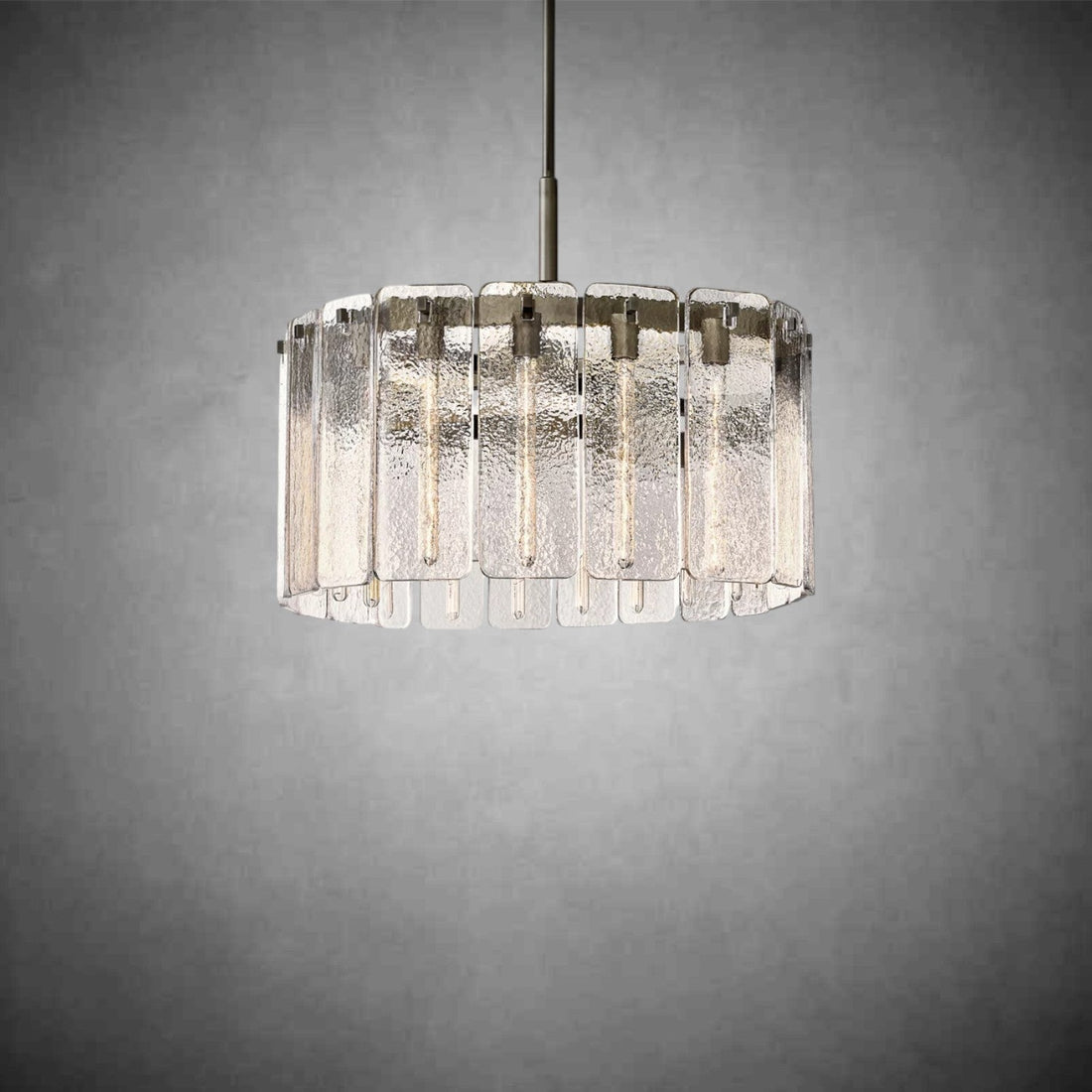 Calametto Glass Round Chandelier