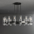 Ravelle Glass Round Chandelier 48