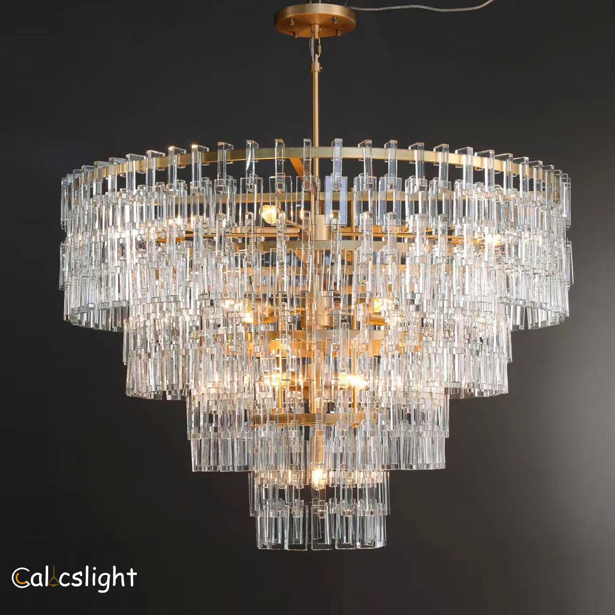 Marignan Tiered Round Chandelier 60"