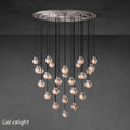 Pearl Round Chandelier 48