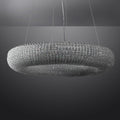 Halo Crystal Aperture Round Chandelier D72