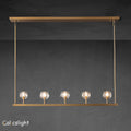 Bille De Crystal Ball Linear Chandelier 48