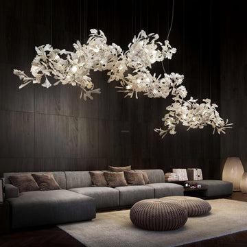 Ginkgo Chandelier Style C
