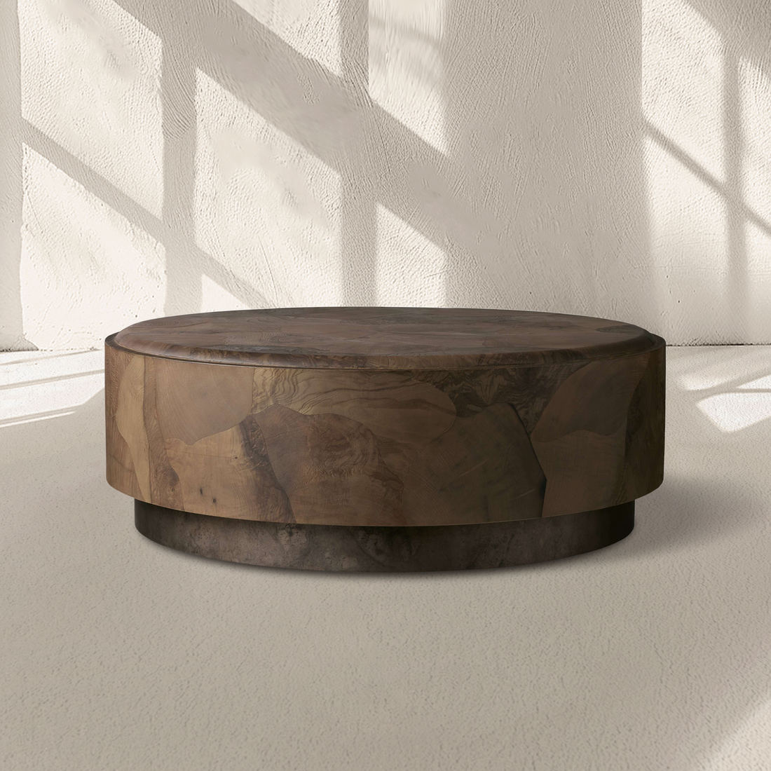 Pola Round Plinth Coffee Table
