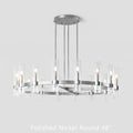 Ravelle Glass Round Chandelier 48