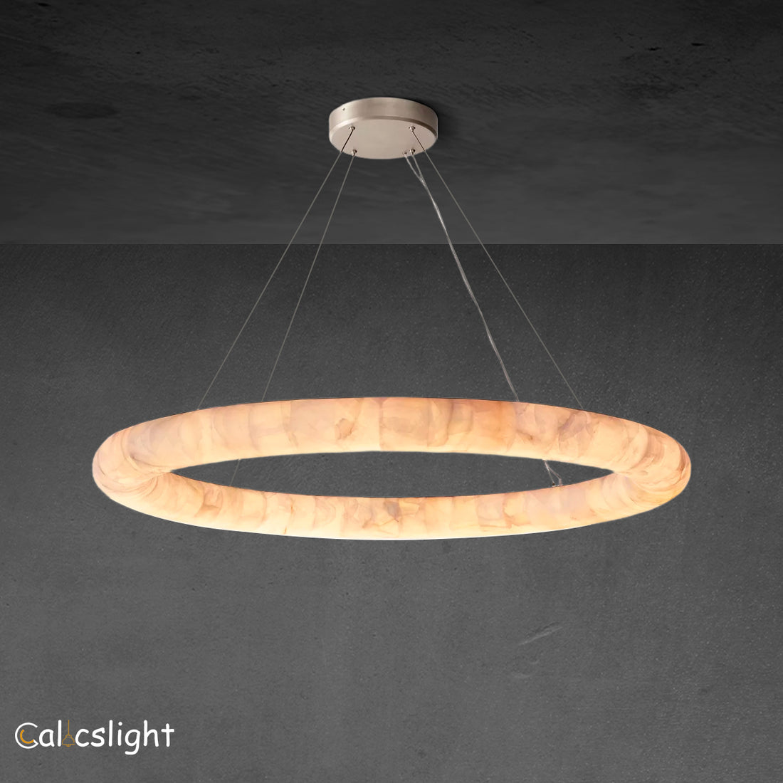 Ricco Lisse Round Chandelier 61"