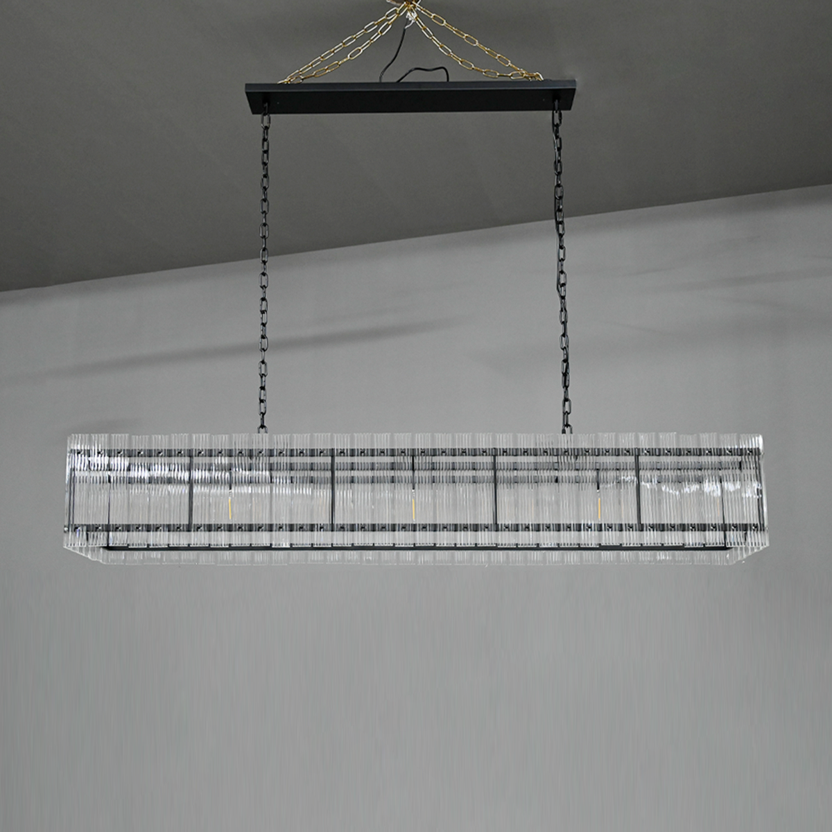 San Marco Rectangular Chandelier 54"