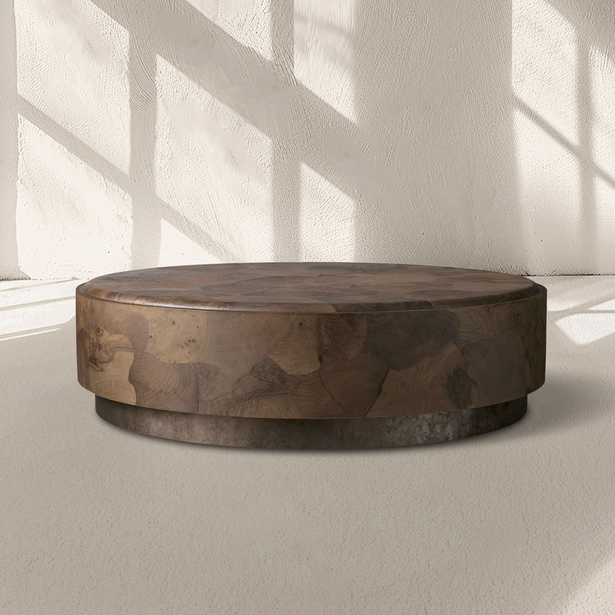 Pola Round Plinth Coffee Table