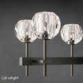 Boule De Cristal Clear Glass Double Linear Chandelier 60