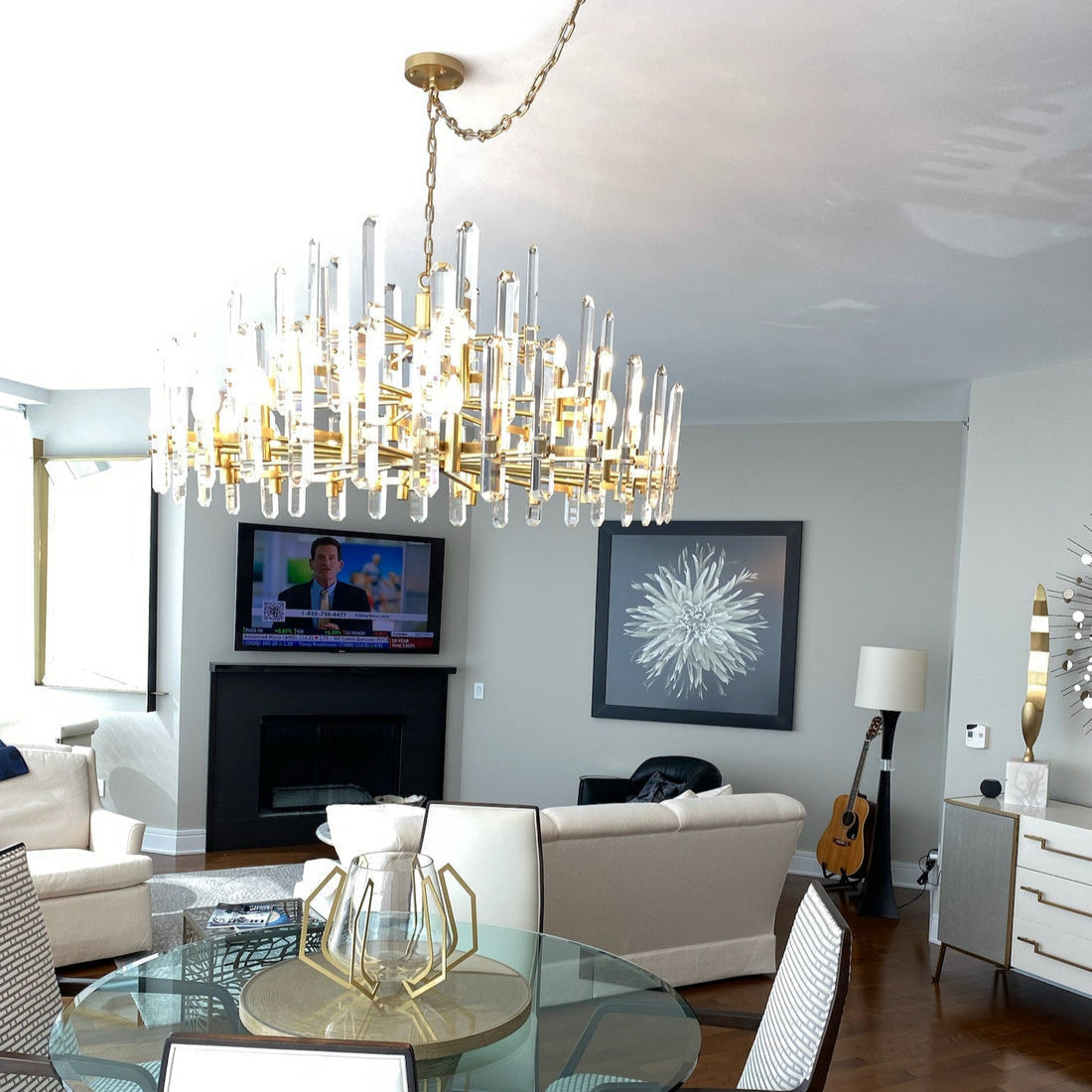 Bonnington Round Chandelier 36"