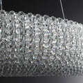 Halo Crystal Aperture Round Chandelier D72