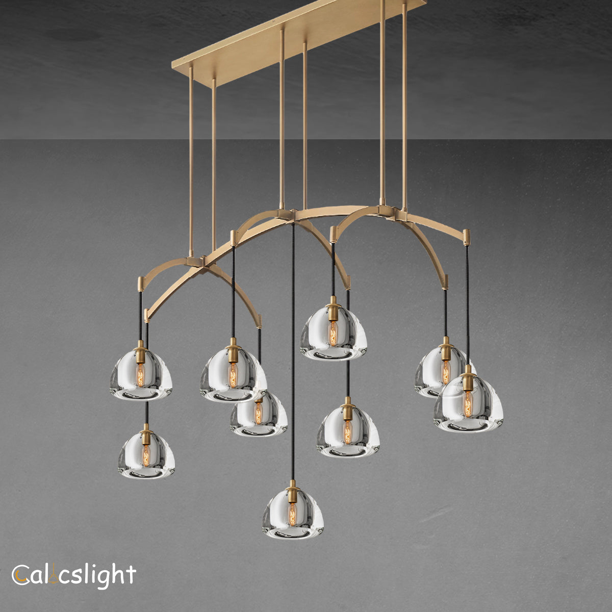 Henara Linear Chandelier 54"